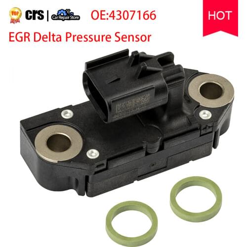 Free Shipping Car Diesel Engine EGR Delta Pressure Sensor For Cummins 4307166 2872424 4MPP2-13 4384138 2872210 Auto Part