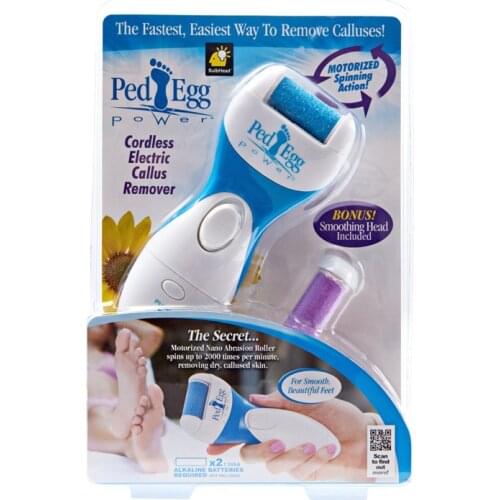 Electric Feet Remover Foot Care Tool Feet Dry Skin Removal Scrubber Smoother File Feet Hard Dead Skin Removal Battery Power Foot