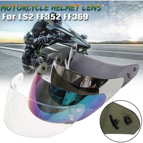 Motorcycle Helmet Lens Full Face Motorcycle Helmet Visor For LS2 FF352 FF351 FF369 FF384 Goggles Full Face Helmet Lens Tools