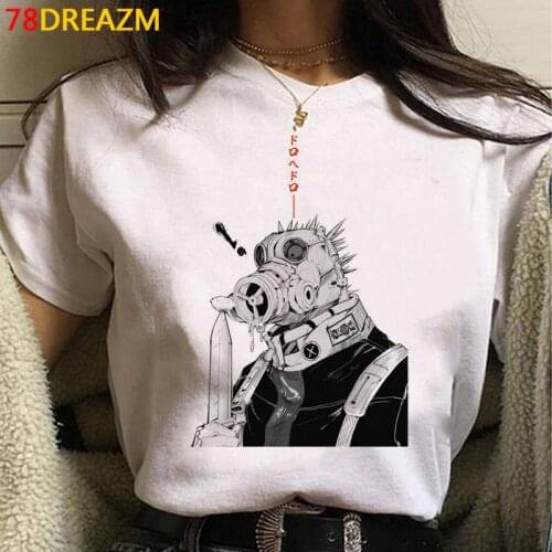 Dr.stone Dorohedoro summer top men aesthetic kawaii 2020 japanese couple t shirt harajuku kawaii