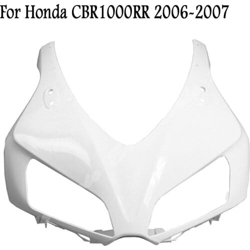 Unpainted Upper Front Cowl Nose Fairing For Honda CBR1000RR 2006 2007
