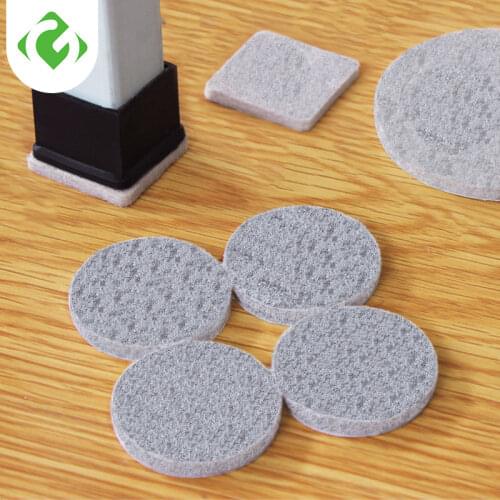 GUANYAO Non-woven Furniture Legs Self Adhesive Feet Rug Felt Pads Non-slip Wear-resistant Cushion Sofa Cabinet Damper for Chair
