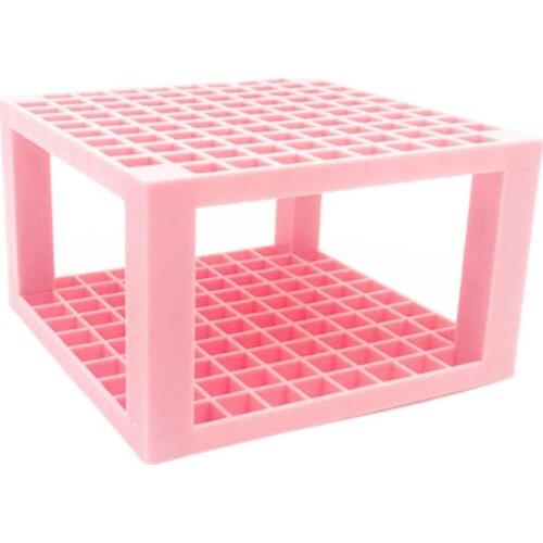 96 Hole Plastic Pencil & Brush Holder Desk Stand Organizer Holding Rack for Pens, Paint Brushes, Colored Pencils, Brushes P9YA