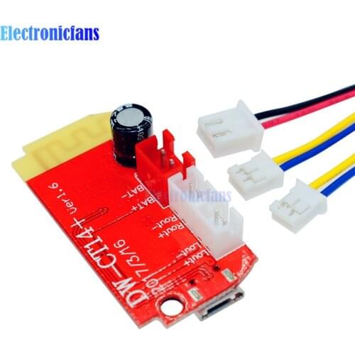 Micro USB DC 3.7V 5V 3W Digital Audio Amplifier Board Double Dual Plate DIY Bluetooth Speaker Modification Sound Music Module