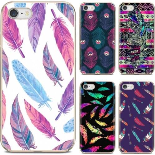 Silicone Shell Case For Samsung Galaxy J1 J2 J3 J4 J5 J6 J7 J8 Plus 2018 Prime 2015 2016 2017 Colors Feather Floral Art Print