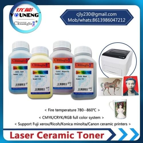 Compatible laser ceramic toner for Xerox laser printers and Ricoh printers