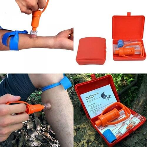 Outdoor Emergency Absorber Venom Vacuum Cup Bee Bites Poisonous Insect Vacuum Absorbing High Quality Outdoor Tools