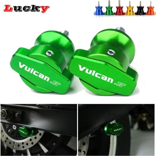 High Quality Motorcycle CNC Accessories Cover Swingarm Spools Slider Stand Screws For KAWASAKI Vulcan S 650 2015-2019 2017 2018