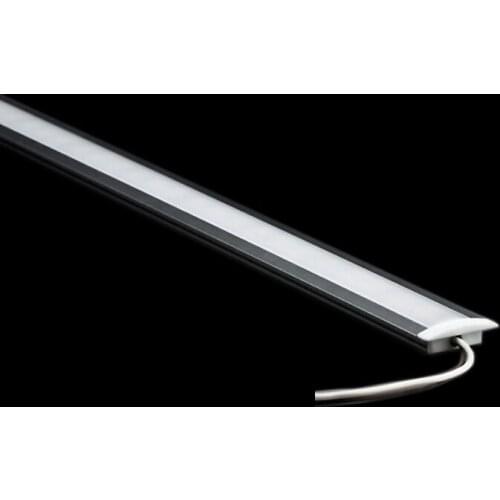 20pcs/Lot 15W 100CM bar Strip 5630 LED Bar U Groove Light Non-Waterproof 72LEDs/M DC 12V 5630 LED Tube Hard LED Strip