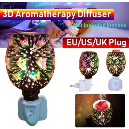Wax Melting Lamp Electric Wax Block Melting Heater Plug In Metal Oil Burner Aromatherapy Touch Essential Oil Lamp Home light