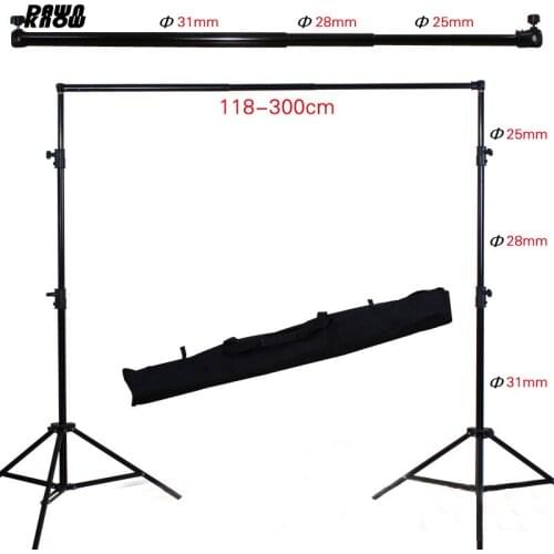 DAWNKNOW Pro Photography Photo Backdrops Background Support System Stand For Photo Studio carry bag 3 clips