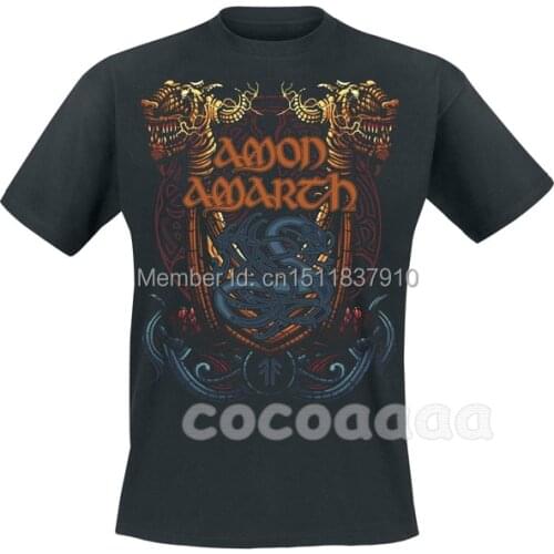 30 designs Amon Amarth black men women t-shirt Rock camiseta 3D Skull Viking shirt Punk Heavy Metal mma warrior Customize Tee