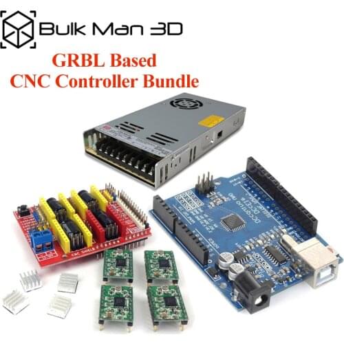 GRBL Based Compatible CNC Controller Bundle for OX CNC,Workbee and other CNC router machine kit