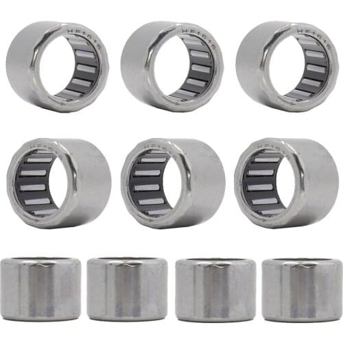 HF1616 Bearing 16*22*16 mm ( 10 PCS ) Drawn Cup Needle Roller Clutch HF162216 FC-16 Needle Bearing