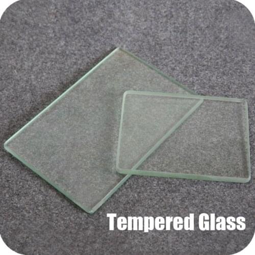 Leather Craft Tools Tempered Glass Slicker Scraping Plate for Burnishing Leather Backing Board Leathercraft