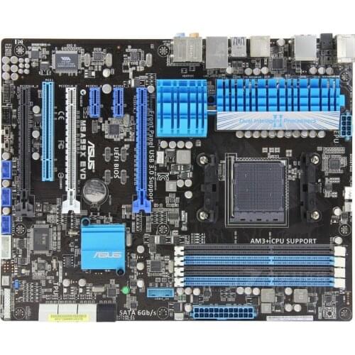 Original motherboard for ASUS M5A99X EVO Socket AM3+ DDR3 USB2.0 USB3.0 32GB 990X Desktop motherboard