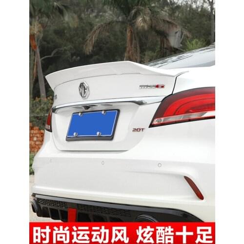 Suitable For 18 New Marquis Mg6 Fixed Top Wing Sports No Perforation Baking Paint Tail Exterior