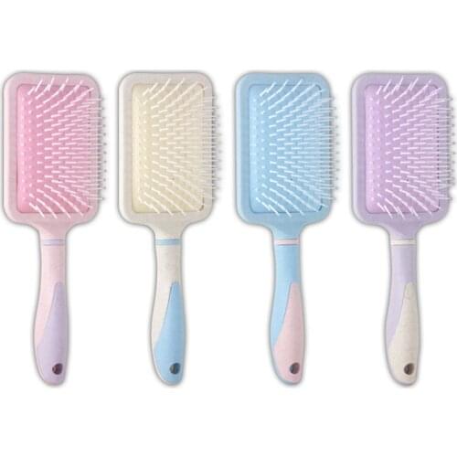 Hair Brush Straightener Hair Comb Hair Styling Anti-static Straight Detangling Massage Combs for Salon Styling Women Girls Hair