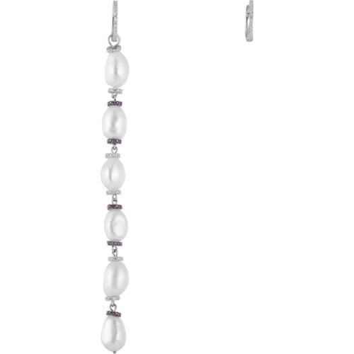 May new natural freshwater pearl asymmetric earrings female fashion light luxury temperament pearl earrings earrings