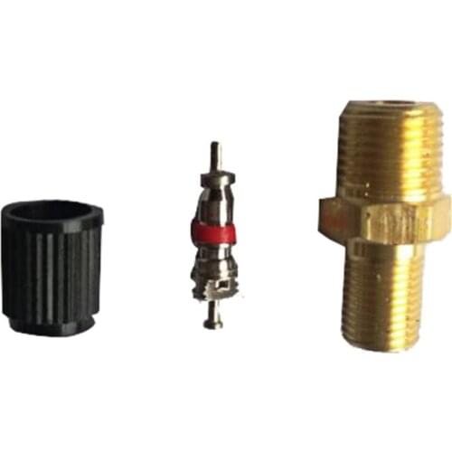 4pcs 1/8" NPT MPT Brass Tire Tyre Air Compressor Tank Fill Valves for Dunlop Valve Car-Styling Car Accessories Dropshipping #30