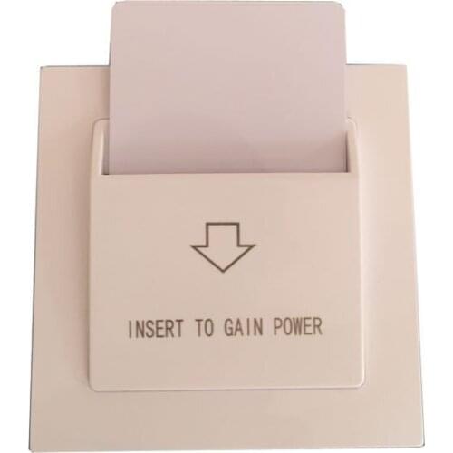 60A Hotel Energy Saving Switch support 125K card /13.56M 220V Power off 15s delay