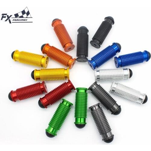 8mm CNC Footpegs Foot Pegs Footpeg Motorcycle Foot Footrest Foot Pegs Pedal For Honda VFR400 RVF400 CBR150 CBR150R CBR125 CBR