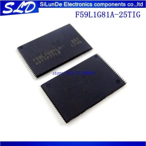 Free Shipping 10pcs/lot F59L1G81A-25TIG F59L1G81A-25TI F59L1G81A TSOP-48