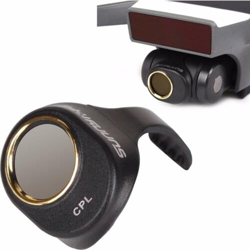CPL Circular Polarizer lens Filter, Multi-coated, High Definition Glass and Aluminum Alloy Frame for DJI SPARK