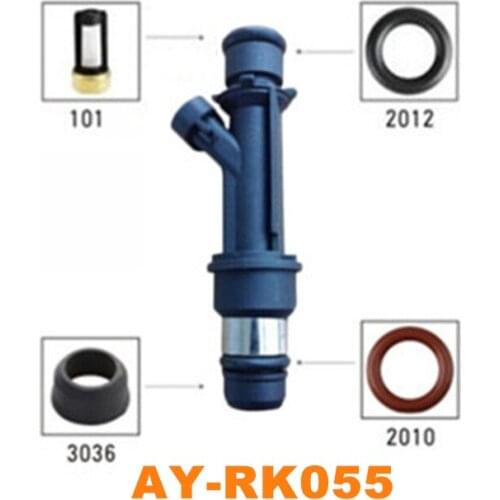 40pieces/bag fuel injector rebuild kit for Chevrolet dawoo BUICK SAIL fuel injection repair kits AY-RK055