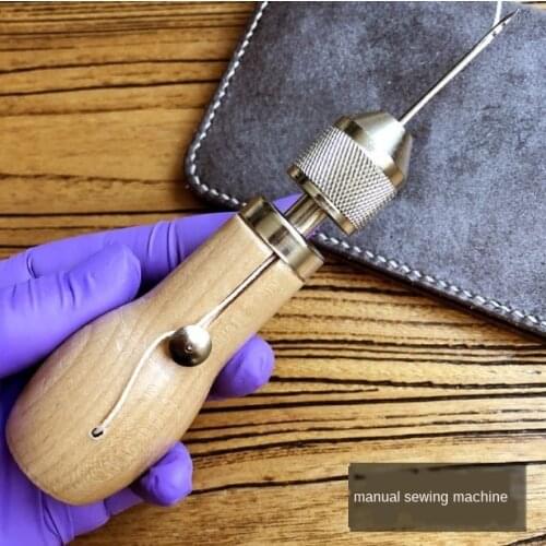 Leather tool manual sewing cone leather canvas DIY sewing tool manual sewing machine cutting leather sewing needle thread cone