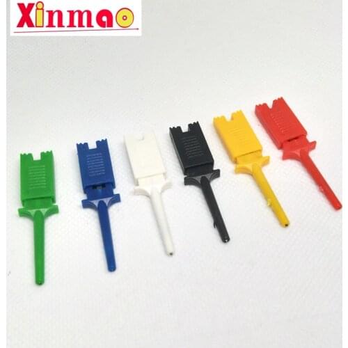 12ps test hook clamp for logic analyzer logic test clamp red black yellow green blue white flat test hook connection