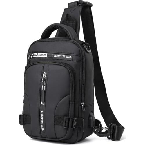 Multifunction mochila de peito bolso de mano hombre men crossbody chest bag tasche herren mens backpack bag sac poitrine homme