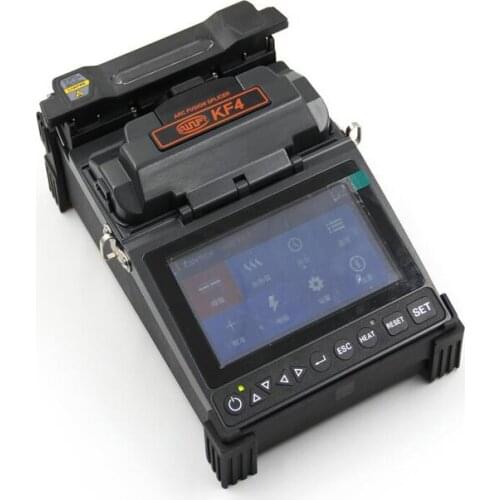 ZHWCOMM KF4 Optical Fiber Fusion Splicer Active V-groove Alignment Fusion Splicer Electrode life More than 3000 times