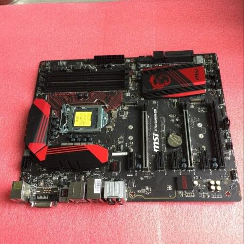 Original MSI motherboard for Z170A GAMING M5 LGA 1151 DDR4 for I3 I5 I7 14nm CPU USB3.0 USB3.1 64GB Z170 desktop motherboard
