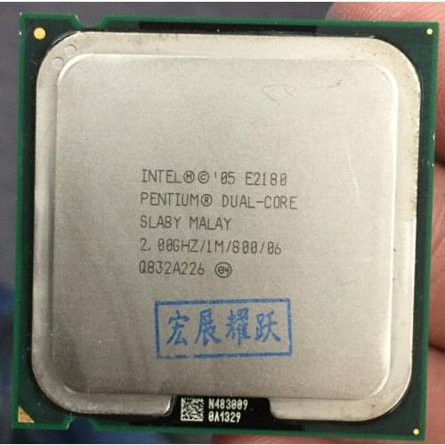 Intel Pentium Processor E2180 Dual-Core CPU LGA 775 100% working properly Desktop Processor