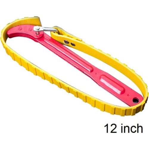 Anti-skid Belt Wrench Oil Filter Puller Strap Spanner Chain Oil Filter Cartridge Disassembly Tool Oil Filter Wrench Accessories