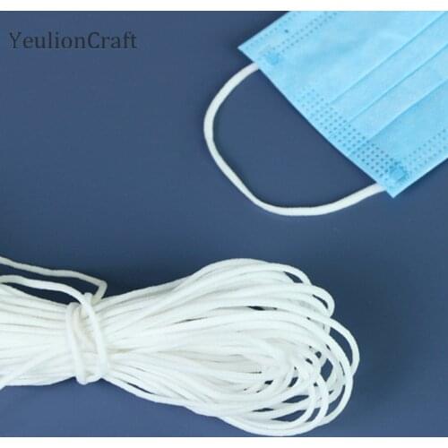 Chzimade 100/200/300M Adjustable Elastic Bands Rope Soft Rubber Elastic Band Cord 3mm Diy Stretch String Sewing Crafts