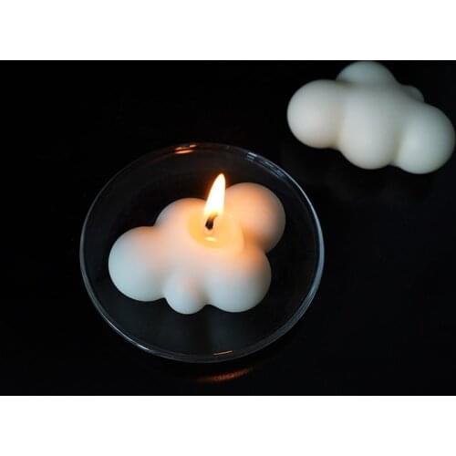 Clouds Shape Silicone Molds Cute Jewelry Making Mold Practical DIY Soap Mould Candle Mold Handcraft Ornaments Making Tool