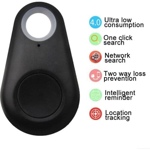Key Pet Finder Smart Anti Lost Device Tag Keychain with Warning Alarm for Kids Dog Cat Wallet Bag Bluetooth Compatible QJY99