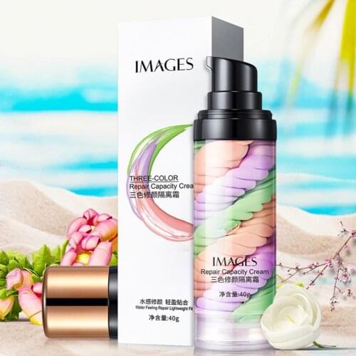 Three-color Repairing Isolation Cream Foundation Cosmetic Blemishes Cover UV Creates Delicate Moisturizes Makeup Z0Z1