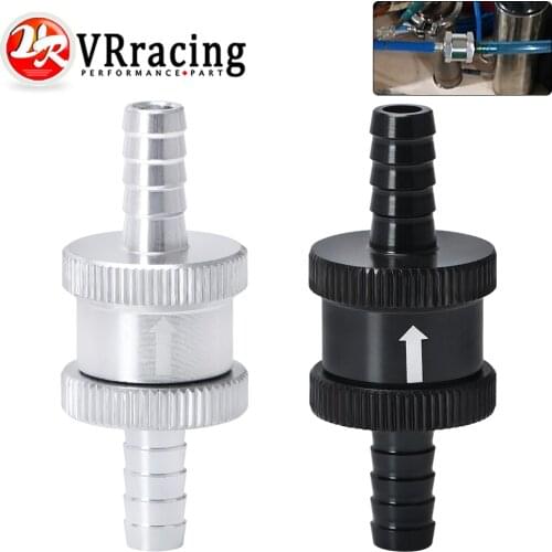 VR - 5/16" 8mm Aluminum Alloy Non Return One Way Fuel Check Valve Petrol Diesel VR-FCV08