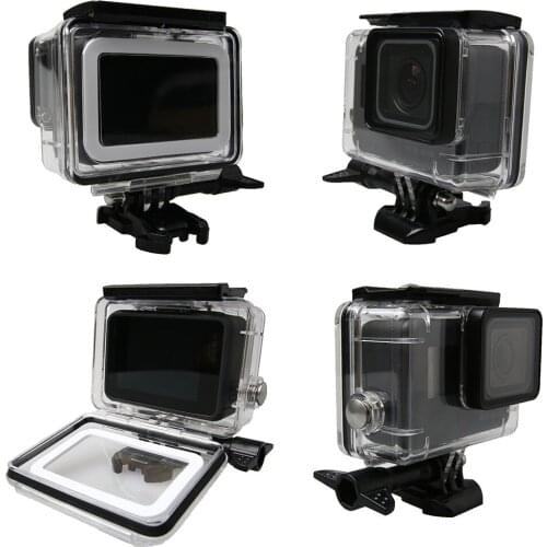GoPro Hero 7 Waterproof Case Protective Shell White Sports Camera Accessories 45m Underwater Diving Protective Shell Shell