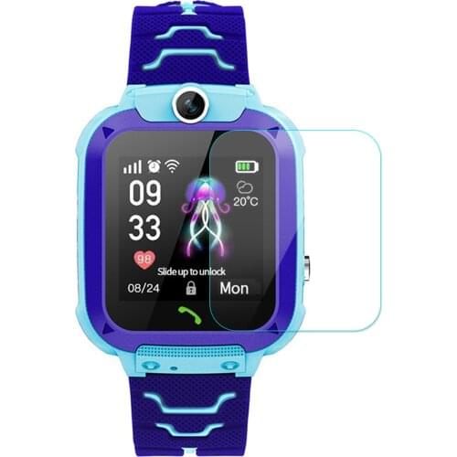 3pcs Soft Transparent Protective Film Guard For Q12 Children Smart Watch Full Coverage Screen Protector Cover Protection