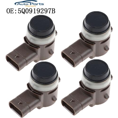 4PCS New PDC Parking Sensor For Various 2012-2018 Audi & VW Vehicles 5Q0919297B