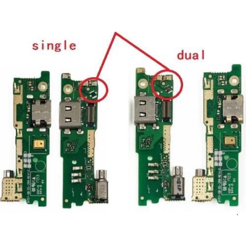 50Pcs For SONY for Xperia XA1 G3121 G3125 G3112 USB Charging Port Dock Charger Plug Connector Flex Cable Board Vibrator Module