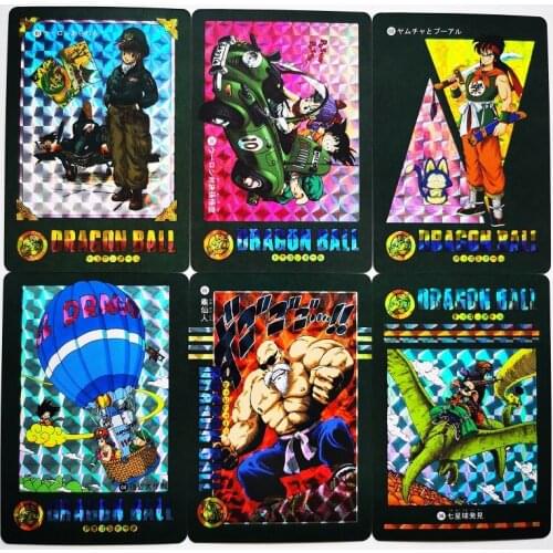 54pcs/set Dragon Ball Z Adventure Chapter Wind and Cloud Super Saiyan Goku Vegeta Hobby Collectibles Game Anime Collection Cards
