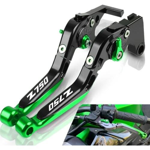 Motorcycle Accessories Brake Clutch Levers Extendable Adjustable CNC Handle Levers For KAWASAKI Z750 L Z750L 2007-2010 2009 2008