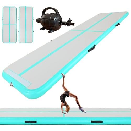 Free Shipping 6x1x0.2m Air Sealed DWF Inflatable Air Tumble Track For Sale,Inflatable Airtrack Gymnastic For Home /Cheerleading