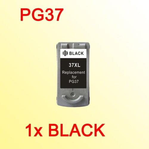 PG37 Ink Cartridge COMPATIBLE for Canon PG 37 PG-37 MP210 MP220 MX300 MX310 IP1800 IP1900