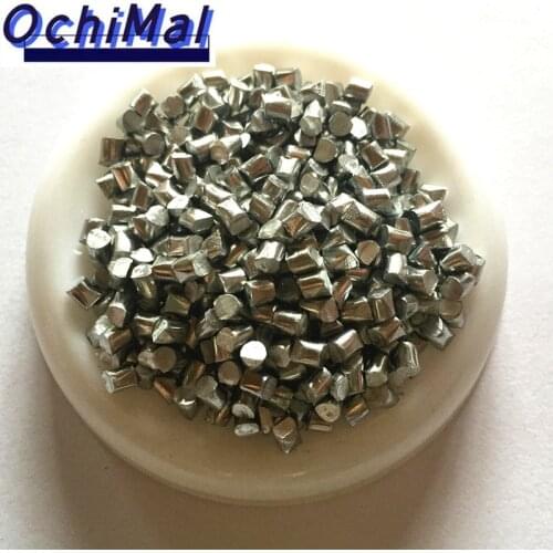 Zinc Zn Ingot and Grain 4N 99.99% High Purity for Research and Development Element Metal Simple Substance #: 7440-31-5